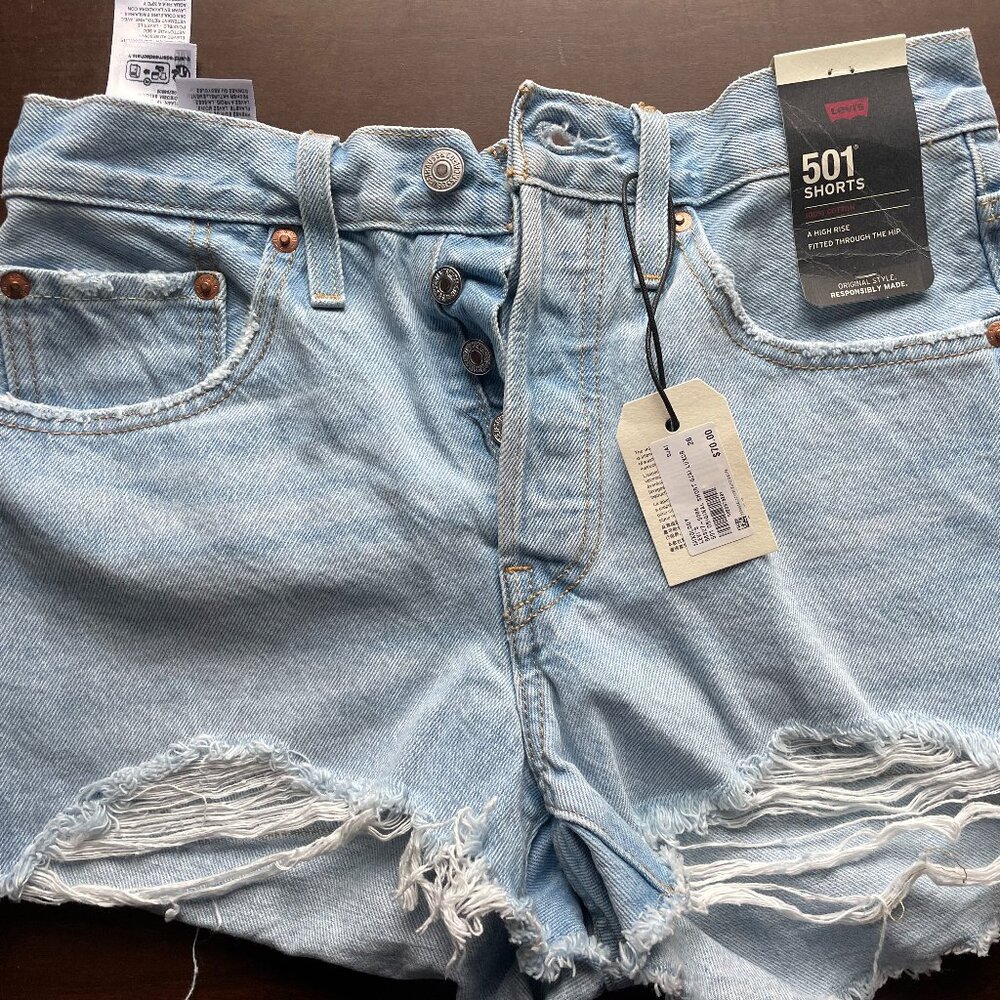Levis 501 High Rise Shorts